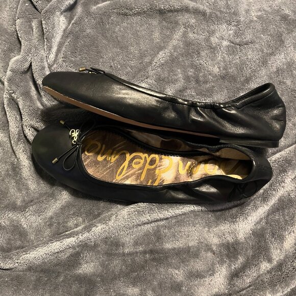 Sam Edelman Size 9 "Felicia" Black Ballet Flats - in excellent condition - Picture 5 of 6